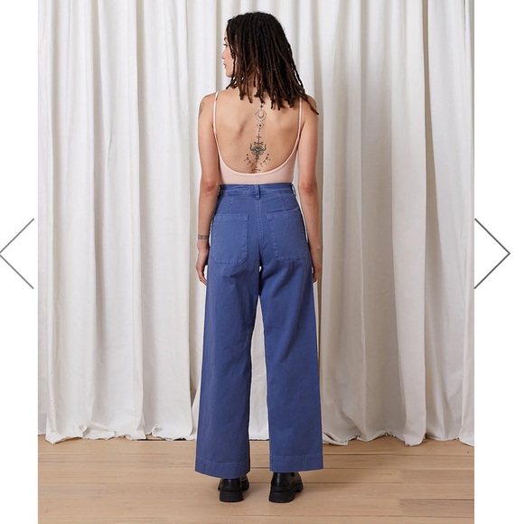Ali Golden Sailor Pant in Faded Indigo NWT - Picture 2 of 5